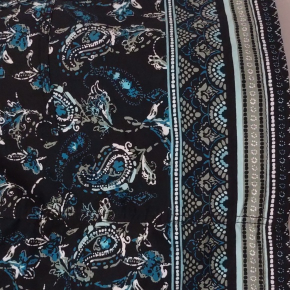 COPY - Croft and Barrow Paisley Skirt Size 8 - Picture 2 of 6